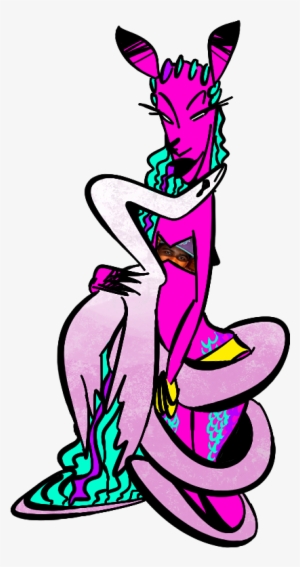 Angel Glub - Seapunk - Illustration