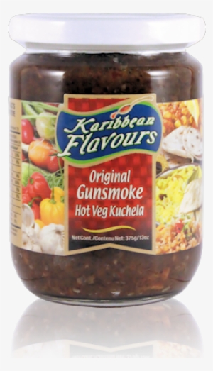 Original Gunsmoke Hot Veg Kuchela 375g - Kuchela