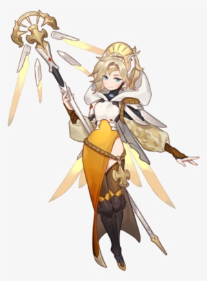 By Yomieeee - Tumblr - Com - Anime Mercy Overwatch