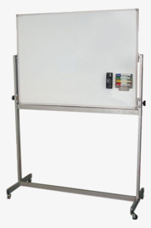 Board Stand Cm, With White Board - White Board With Roller