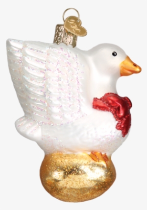 Hanging Bird Ornaments - Old World Christmas Sheep Glass Blown Ornament