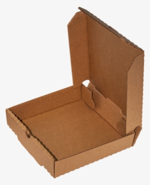 "b" Flute 150lb One Color Stock Pizza Box - Pizza Box