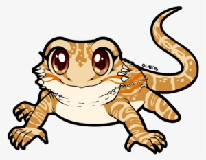 Clipart Black And White Download Beans Ochii Kou I - Bearded Dragon Clip Art