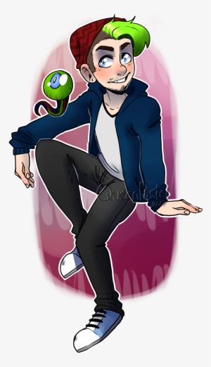 Here Ya Go Something Less Creepy And More Cute - Jacksepticeye Fanart