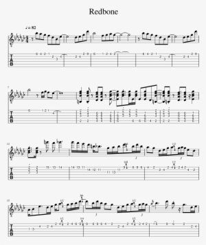 Redbone Sheet Music 1 Of 2 Pages - Partition First Rendez Vous Yann Tiersen