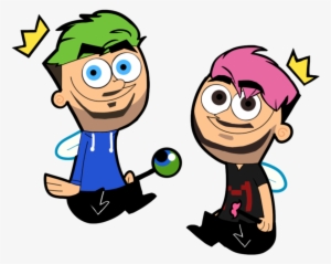 Jacksepticeye And Markiplier - Genderbent Fairly Odd Parents