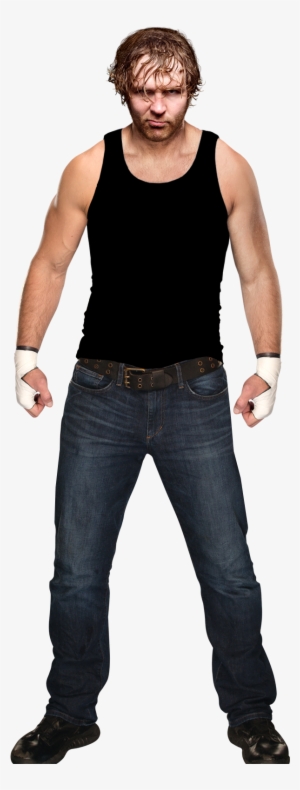 Baron Corbin Render - Dean Ambrose White Background