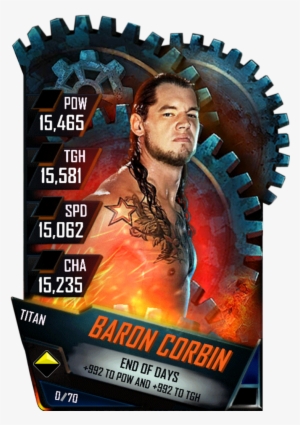 Baroncorbin S4 18 Titan - Finn Balor Wwe Supercard Titan