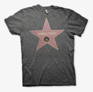 Trump Hollywood Star T Shirt - Hollywood Star T Shirts
