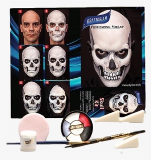 Spooky, Scary Skeletons Are Fun And Easy To Create - Грим Черепа