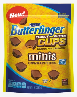 Butterfinger Minis Or Bites, Buncha Crunch, Or Raisinets - Butterfinger Peanut Butter Cups Minis