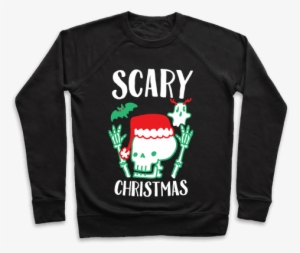 Scary Christmas Pullover - I M Not A Ghoul I Just Like Coffee