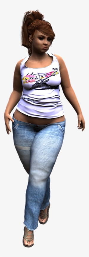 Plus-size, Girl, Woman, Sensual, Sexy, Lady, Seductive - Modelo Talla Extra Png