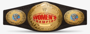 Today I'm Looking At The Worst Women's Title Runs In - Wwe Women's Title Png