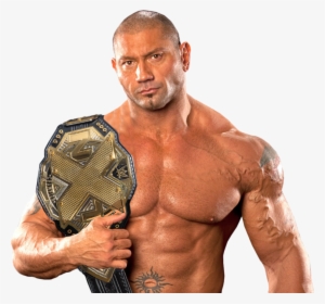 Batista Wwe Championship Png Transparent Image - Wwe Randy Orton Evolution