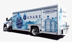 Water Delivery With Vadare H2o Wade S Service Inc - Water Bottle Delivery Truck