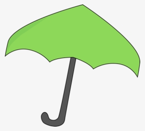 Umbrella Clipart Transparent Background - Green Umbrella Clipart