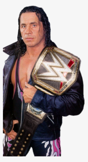 Bret Hart Png Transparent - Bret Hart Wwf World Championship