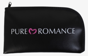 Pure Romance Curved Zippered Money Bag - Business