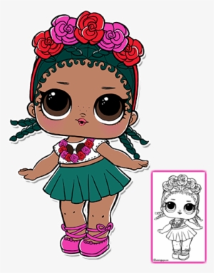 Image Freeuse Download Lol Surprise Coloring Pages - Lol Surprise Coconut Qt