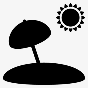 Beach Umbrella Vector - Enkeeo Uv400