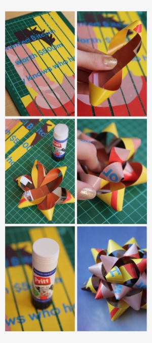 Sunday Times Gift Bow - Paper Art Making Gift