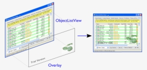 Images/overlay - C# Listview Transparent Background