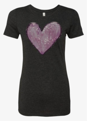 Watercolor Heart - Women's T-shirt - T-shirt