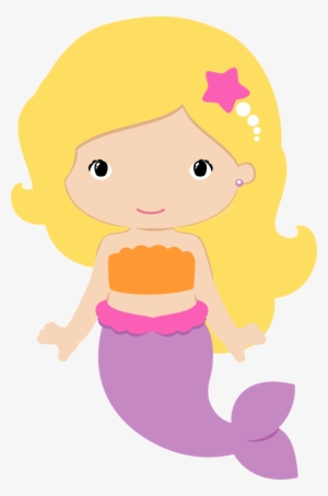 Driftwood Vector Cartoon - Mermaid Clipart