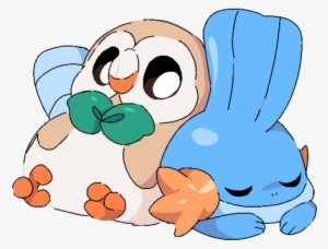 Rowlet And Mudkip