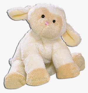 Gund Babs Silky Soft Creamy White Lamb Stuffed Animal - Stuffed Animal Lamb Png