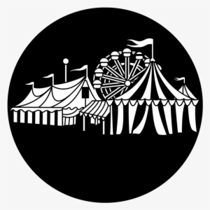 Circus Tent - Circus Tent Black And White
