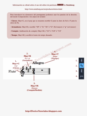 Configuración Básica De La Partitura - B Sharp