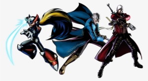 Zero May Cry No Background - Ultimate Marvel Vs Capcom 3