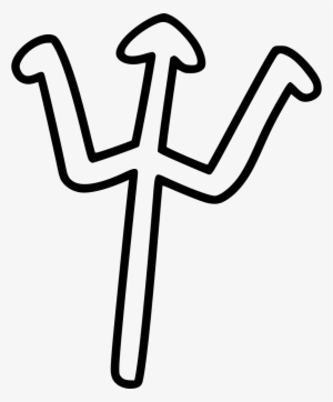Trident Polearm Devil Svg Png Icon Free Download - Trident