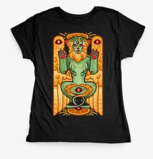 All Seeing Sphinx Womens T Shirt - Shirt