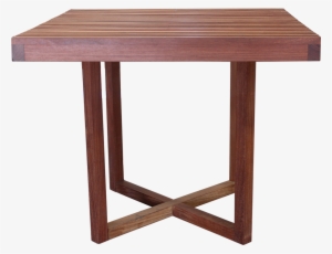 Transparent Table Square - Wood Square Table