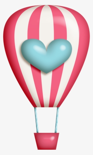 Hot Air Balloon Clipart Kawaii - Cute Hot Air Balloon Clipart Green