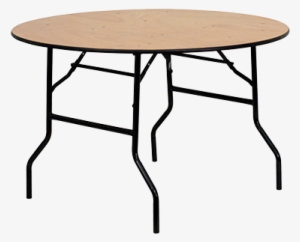 Flash Furniture 48'' Round Wood Folding Banquet Table
