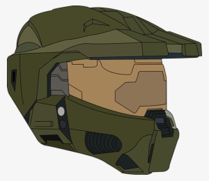 Vector Halo Helmet Png Royalty Free - Master Chief No Background