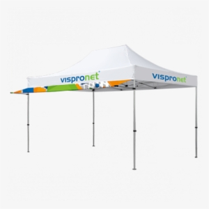 Shown Here Is Our Custom Printed Tent Awning In 15ft - Canopy