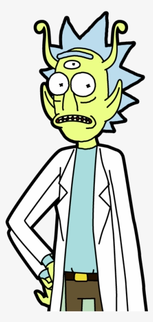 Alien Rick Sprite Revised - Alien Rick