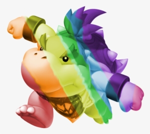 Rainbow Bowser Jr - Dark Dry Bowser Jr