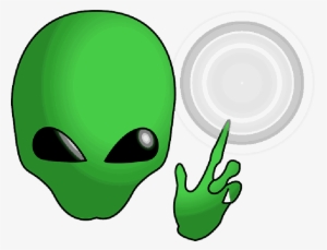 Point, Hand, People, Alien, Face, Cartoon, - Vector Graphics