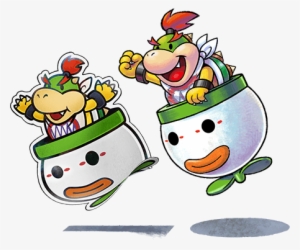 Bowser-jr - Mario Y Luigi Paper Jam Bowser
