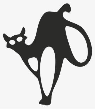 This Free Clipart Png Design Of Black Cat