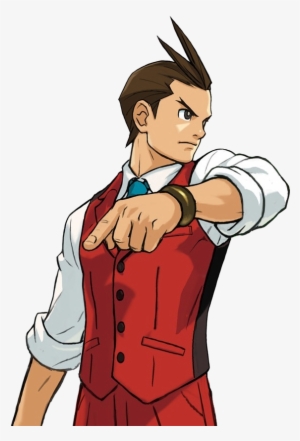 Apollo Justice Arm Back - Apollo Phoenix Wright