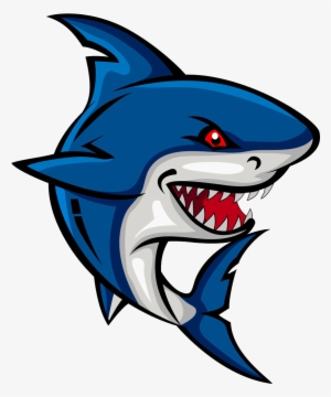 Shark Cartoon Clip Art - Animated Shark Logo