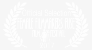Fff Official Selection Laurel Orig Inverted Transparent - Handwriting