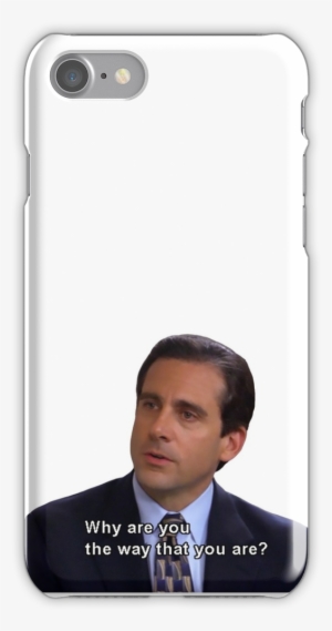 Why Are You The Way That You Are Iphone 7 Snap Case - Office Why Are You The Way
